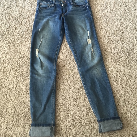 Flying monkey distressed jeans