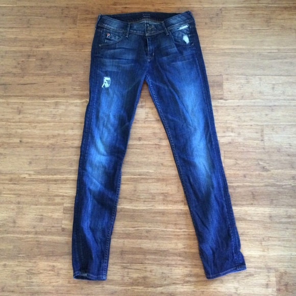Hudson Low-Rise Skinny Jeans