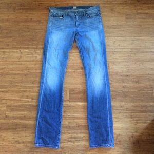 Citizens of Humanity Straight Leg Jeans + Hudsons