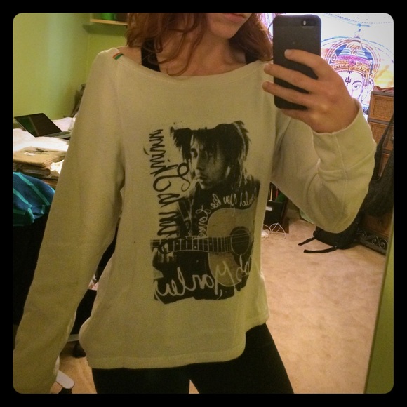 Bob Marley Sweatshirt Top