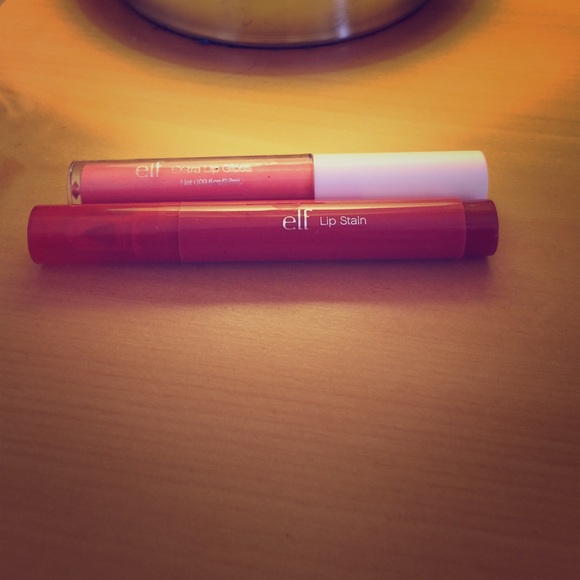Elf Lip Stain & Lip gloss