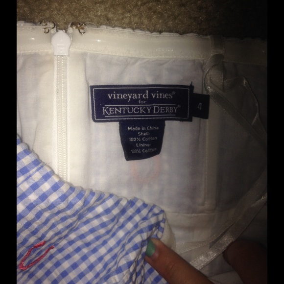 SOLD ON MERC Vineyard Vines Kentucky Derby Dress - Picture 3 of 4
