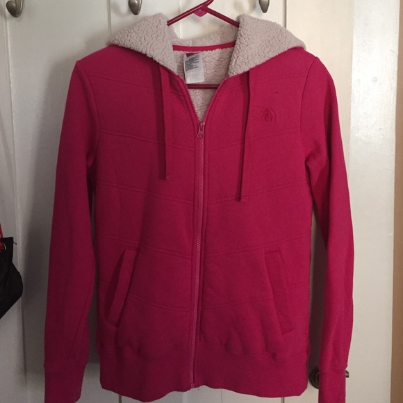 North Face zip-up hoodie