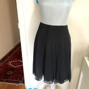 Club Monaco pleated silk skirt, sz 4 | FLASH SALE