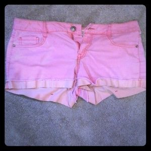 Pink/orange shorts