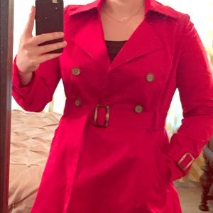 Red Ambition Rain Jacket