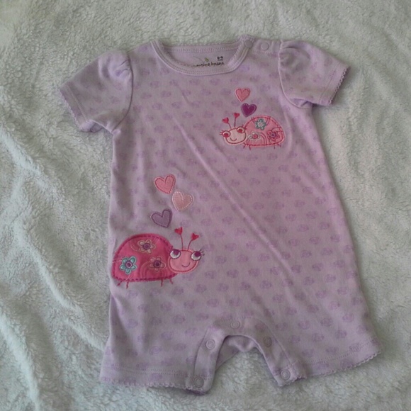 Baby girl Jumping Beans romper