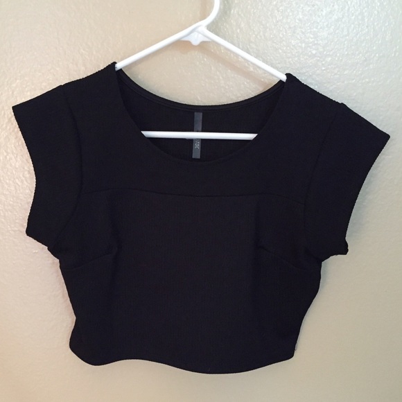 Black Crop Top