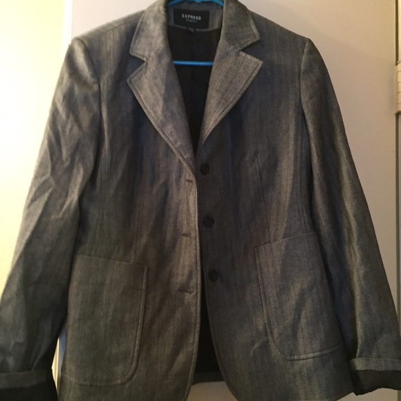 Stunning Grey Blazer!!!