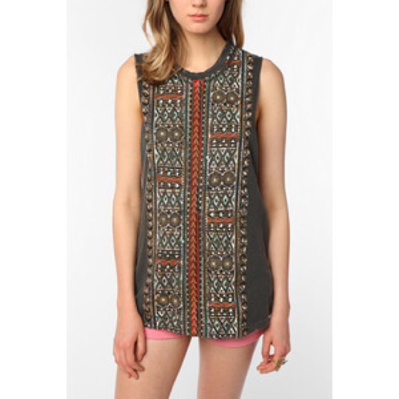 Mosaic Muscle Tee
