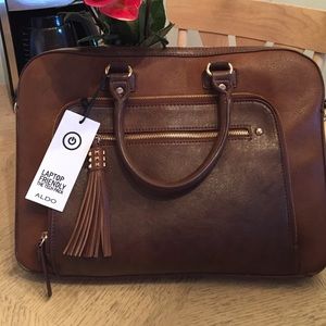 ALDO Genuine leather laptop bag