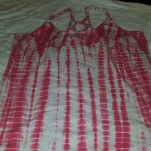 Tie dye style tank
