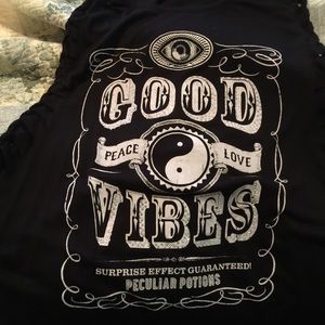 Good vibes oversized tank.
