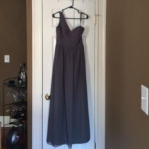 Alfred Angelo bridesmaid gown Size 6 dark grey
