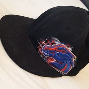 Boise State flat rimmed hat