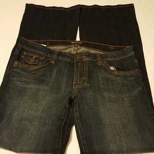 Bu regular dark blue jeans
