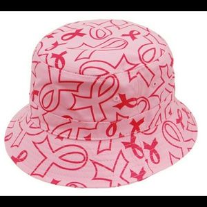 Pink Ribbon Bucket Hat
