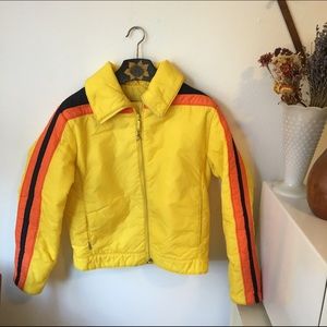 Yellow vintage coat