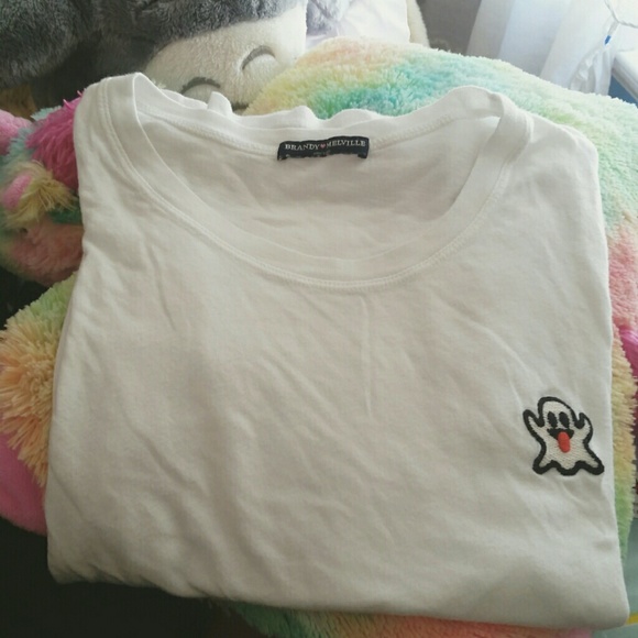 Brandy ? Melville snapchat ghost shirt