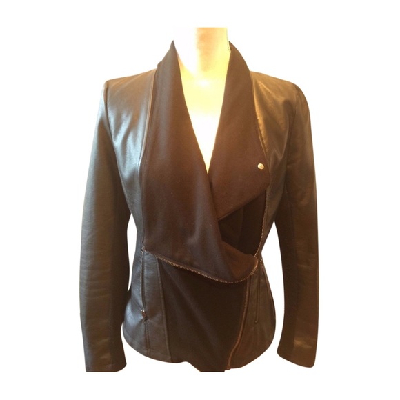 Olive & Oak Jackets & Blazers - Olive and oak faux leather jacket new without tags