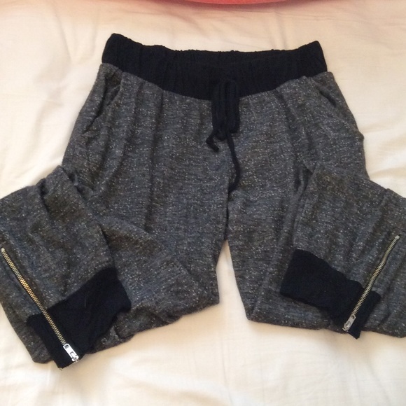 Black & grey joggers