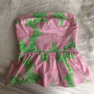 Lilly Strapless top