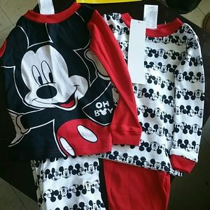 2 piece mickey mouse sleepwear ser