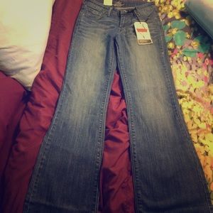 Levi boot cut jeans