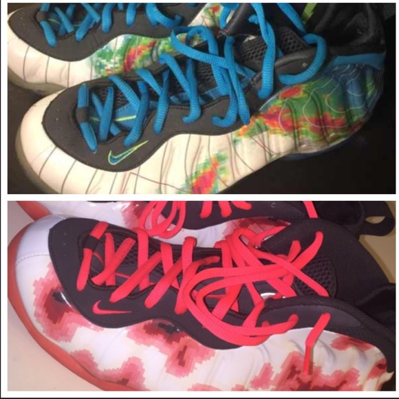 NIKE FOAM POSITE BUNDLE (WEATHERMAN AND INFARED)
