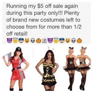 New Dreamgirl Costumes - all sizes