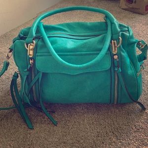 Urban expressions turquoise bag