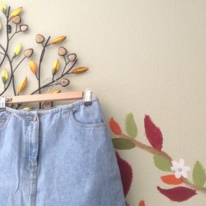 Jean skirt