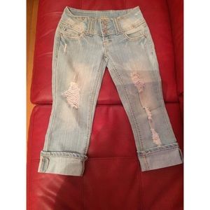 Ripped Boyfriend Jeans