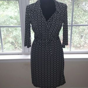 LaBelle Black And White Dress