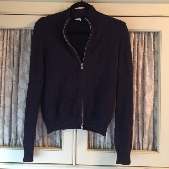 Loro Piana navy sweater