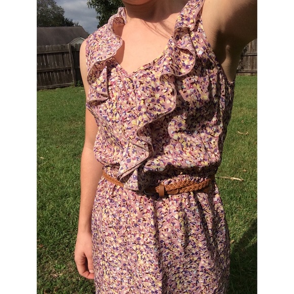 Cute Delia's pink and purple dress!