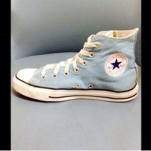 Light blue converse