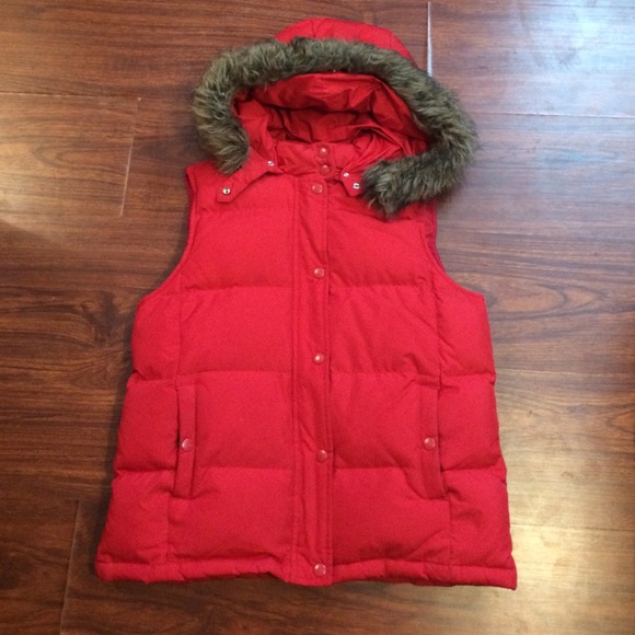 GAP Jackets & Blazers - GAP red vest