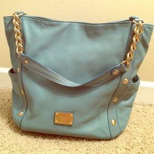 MK Tiffany Blue large Tote
