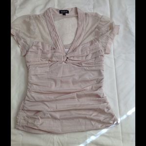 Bebe lace top