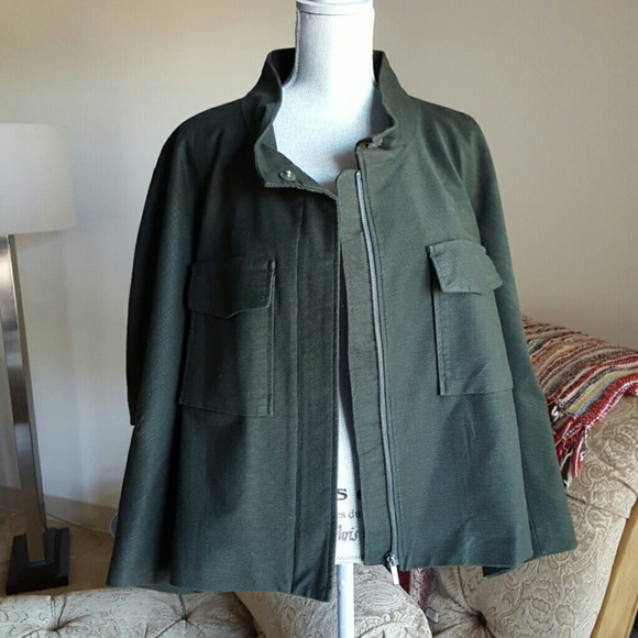 NWT - Army Green, Lord & Taylor 424 Fifth Jacket