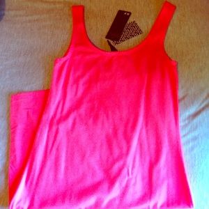 Hot pink bodycon H&M dress