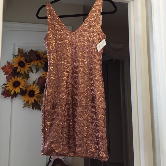 BebeADDICTION  Dona Sparkle lace up dress - Picture 2 of 3