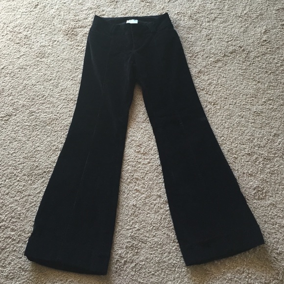 Black corduroy dress pants