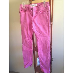 Size 8 H&M pink skinny jeans