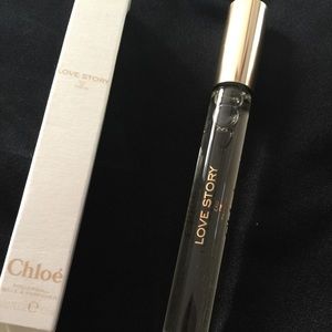 NIB chloe Love story roller ball