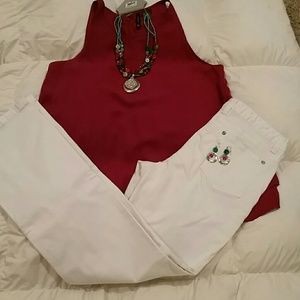 Willi Smith White Jeans