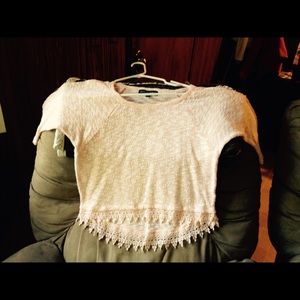 Almost Famous 3/4 sleeve knit sweater