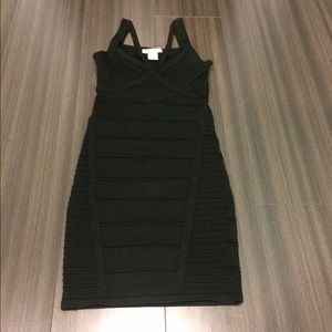 Arden B black bandage dress