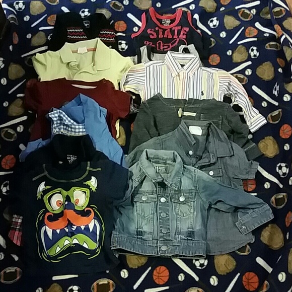 Bundle of Baby Boy Clothes